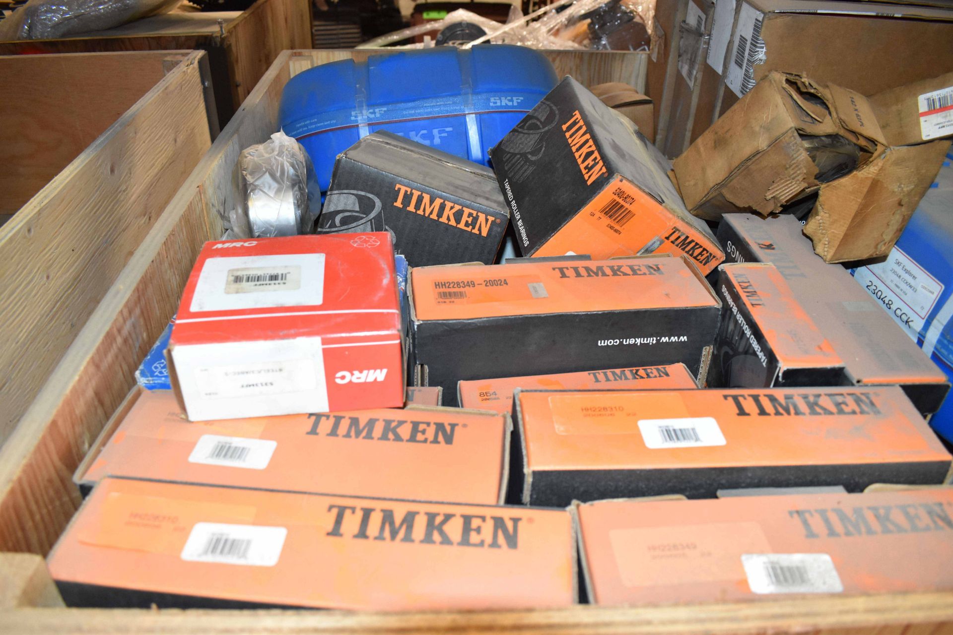 LOT/ CRATE WITH TIMKEN & SKG BEARINGS (CMD WAREHOUSE - 08020201) - Image 2 of 3