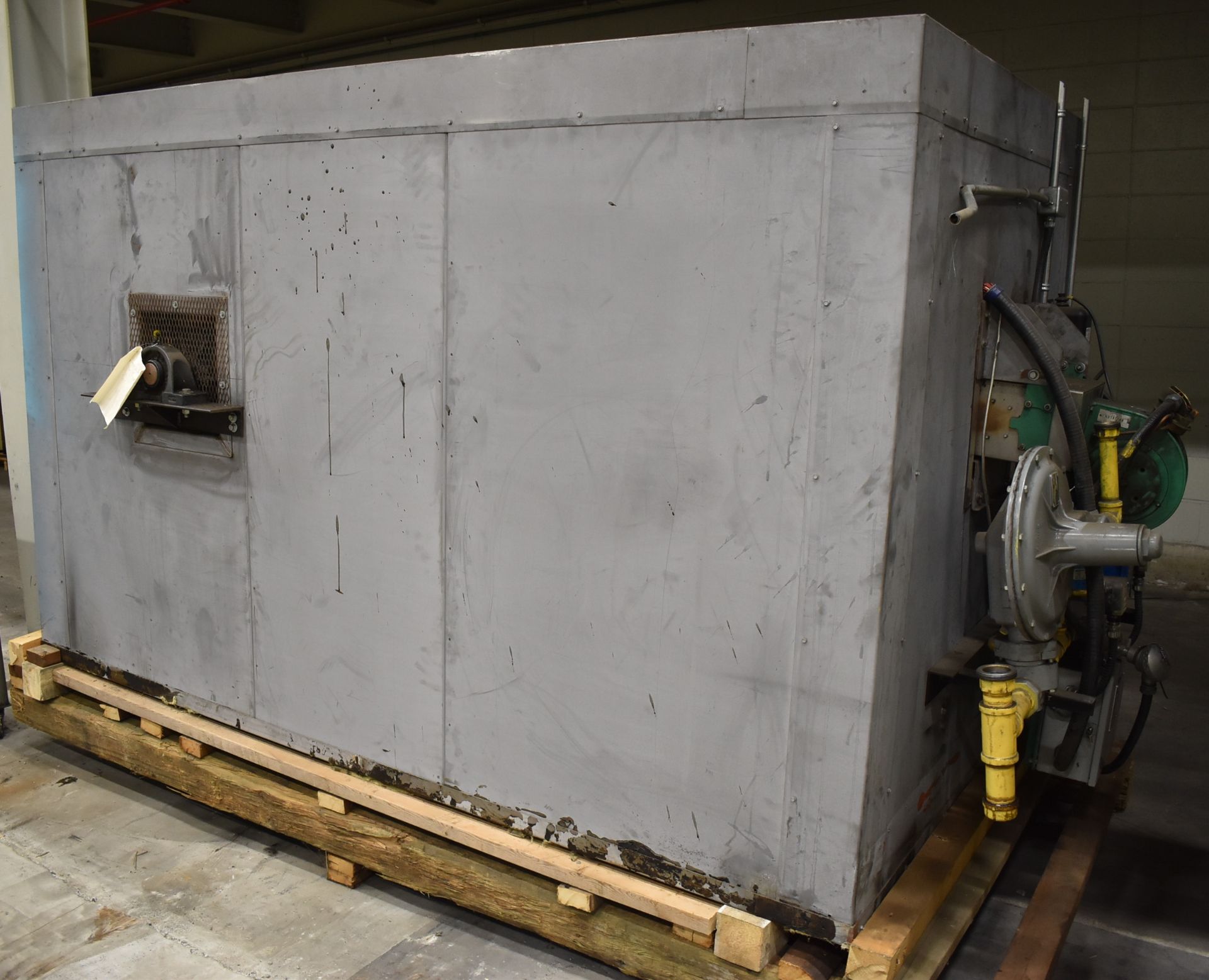 MFG. UNKNOWN HEAT TREAT OVEN WITH ECLIPSE 1,000,000 BTUH NATURAL GAS BURNER, S/N: N/A (CI) - Image 2 of 5