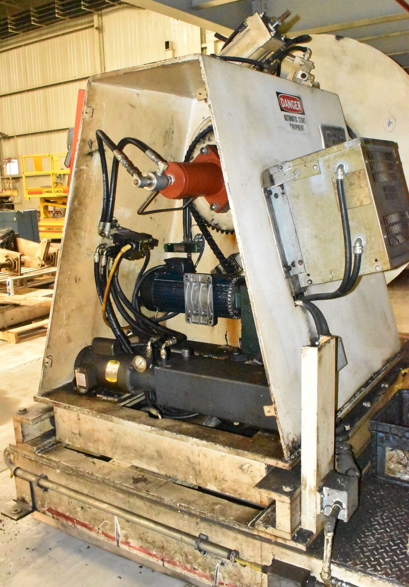 COLT CHDR-2000-60 MANDREL-TYPE MOTORIZED UNCOILER WITH 20,000 LB. CAPACITY, 60" MAX. WIDTH, 3 HP, - Image 3 of 10