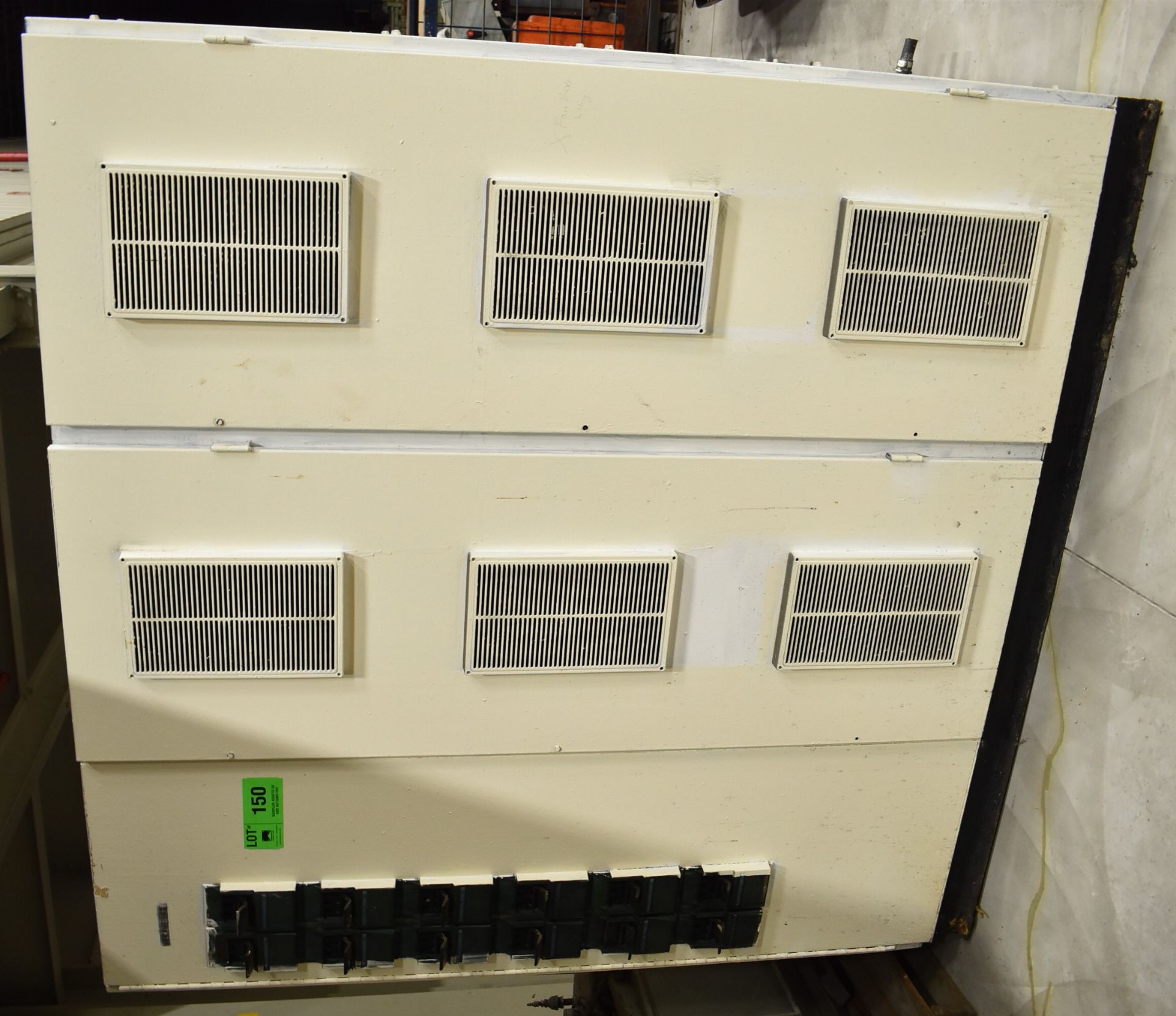 CONTROLLED POWER CO. 3 SECTION POWER CABINET (NOT IN SERVICE) (CI)