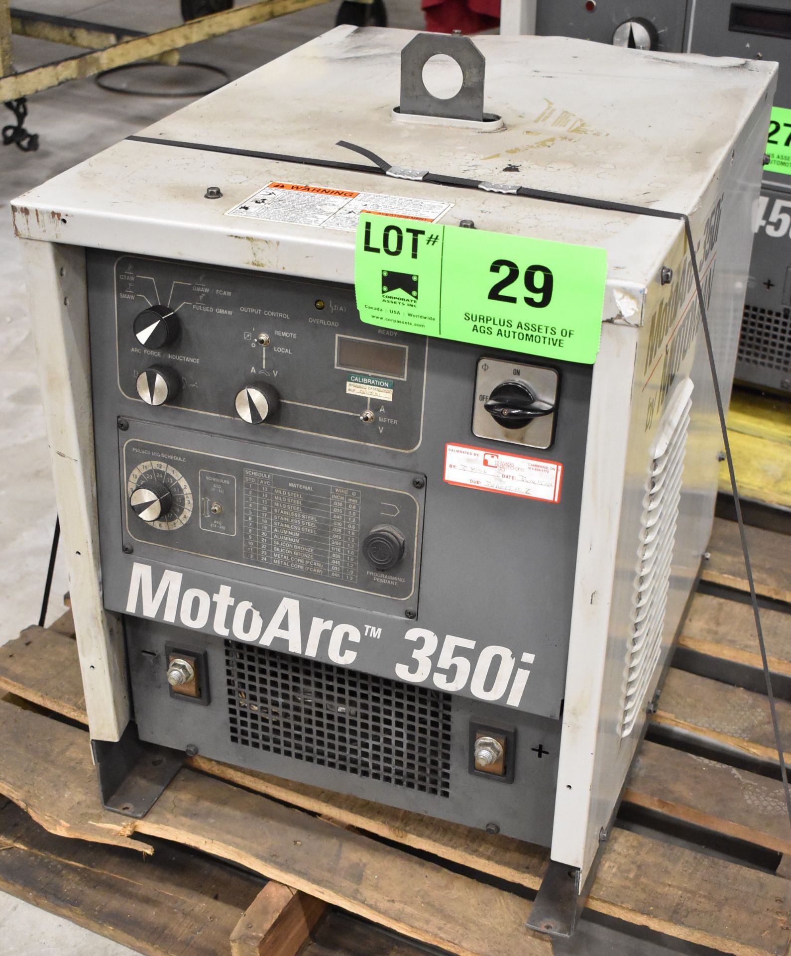 MOTOMAN MOTOARC 350i DIGITAL ROBOTIC WELDING POWER SOURCE, S/N: N/A