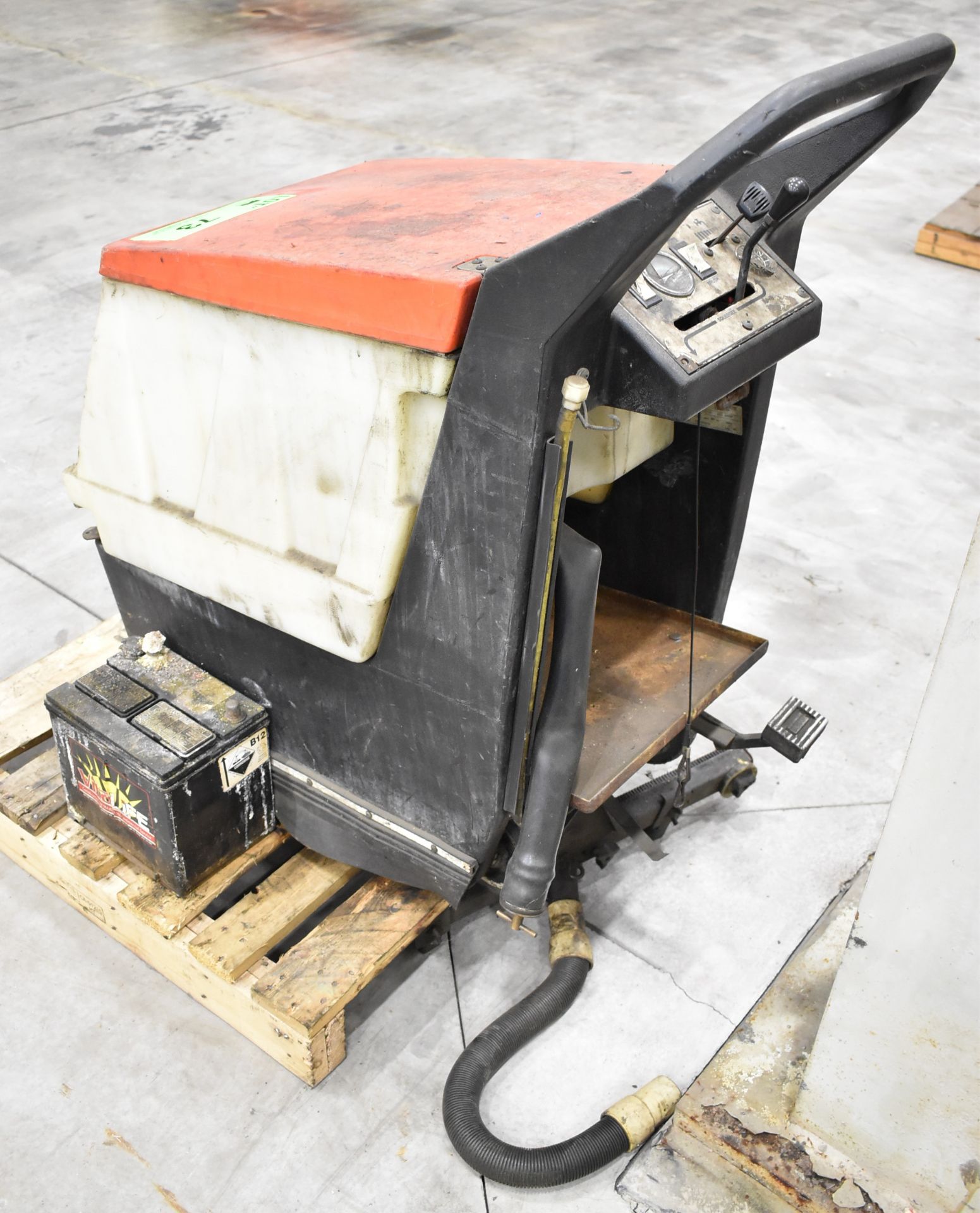 MFG. UNKNOWN ELECTRIC WALK-BEHIND FLOOR SCRUBBER, S/N: N/A (NOT IN SERVICE - NO BATTERY) - Image 2 of 5