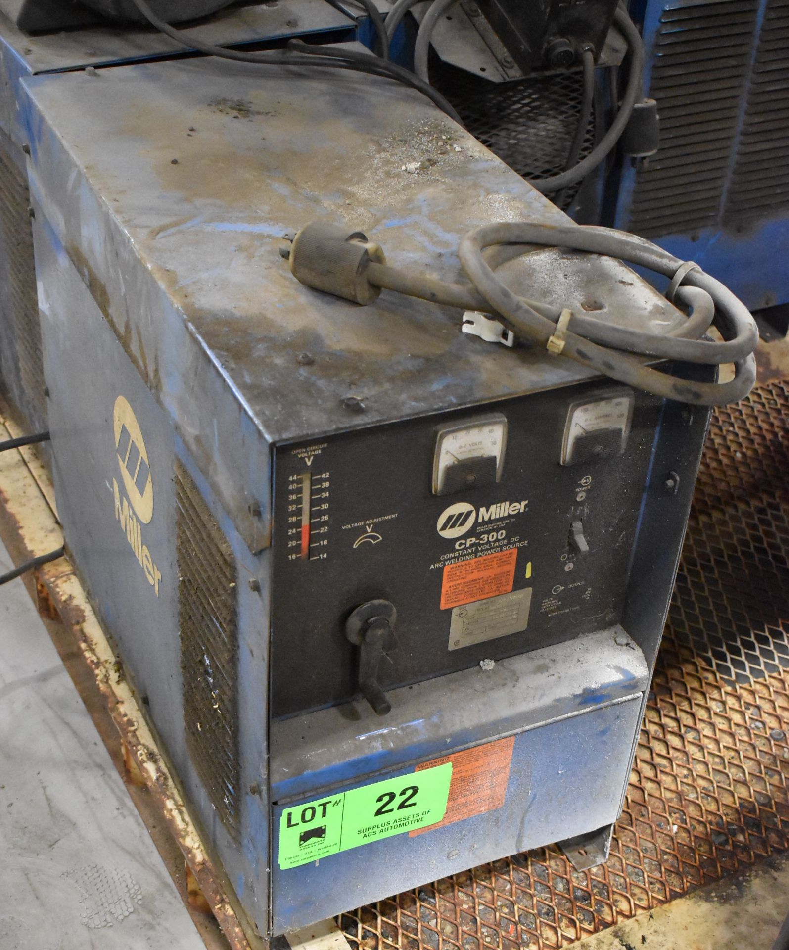 MILLER CP-300 WELDING POWER SOURCE, S/N: JH243969