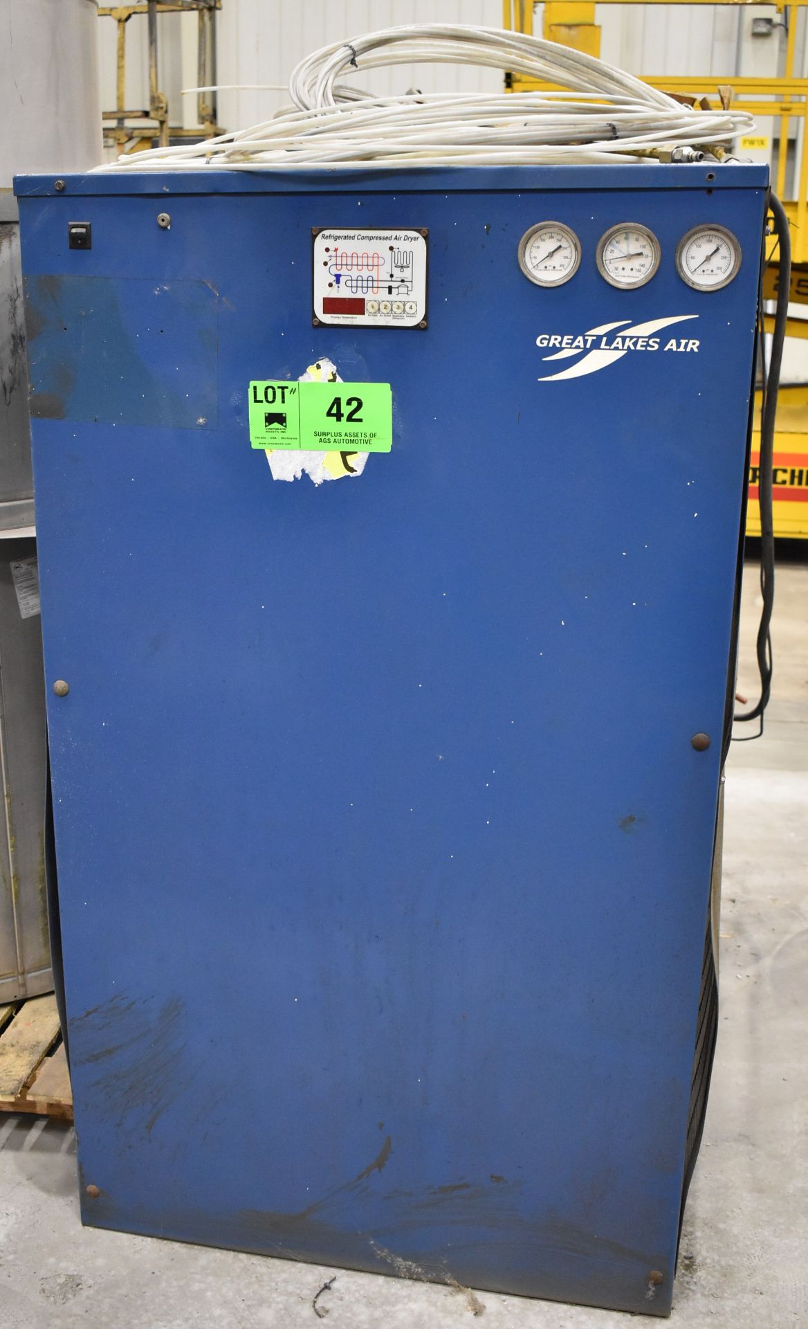 GREAT LAKES AIR (2008) GRF-1000A-536 REFRIGERATED AIR DRYER, S/N: 33223 (CI)