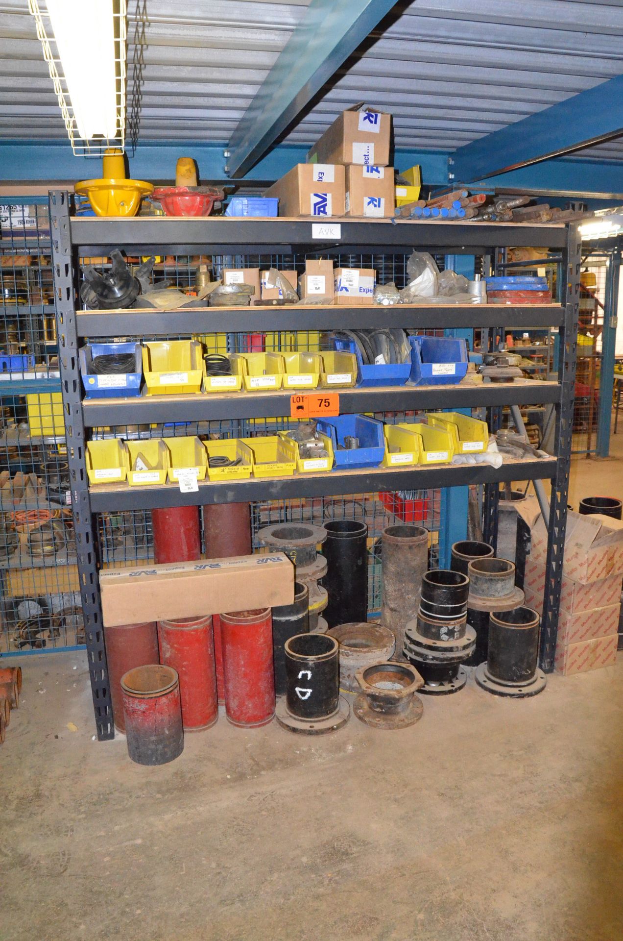 LOT/ FIRE HYDRANT PARTS AND COMPONENTS