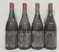 Four bottles of 1969 Aloxe-Corton (labels damaged) (4) (Provenance - this lot has been stored in a
