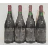 Four bottles of 1969 Aloxe-Corton (labels damaged) (4) (Provenance - this lot has been stored in a