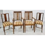 Four assorted chairs (4)