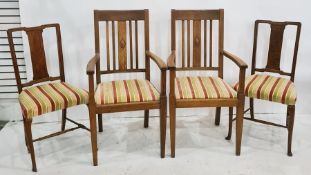 Four assorted chairs (4)