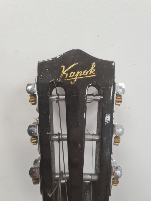 Egmond electro acoustic guitar and a Kapok Brand guitar 1/4 size (2) - Image 4 of 4