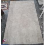 Modern cream ground rug