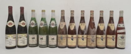 Four bottles of 1976 Somlo Var-Berg Somlo, three bottles of 1976 Mosel Piesporter Michelsberg, a