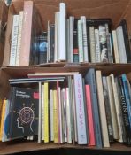 Various books on modern art to include Doris Salcedo, Gina Pane, Italics Italian Art between