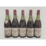 Five bottles of 1967 Morey-St Denis Clos de la Bussiere (5)  (Provenance - this lot has been