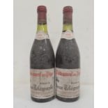 Two bottles of 1978 Chateauneuf du Pape Vieux Telegraphe (2) (Provenance - this lot has been