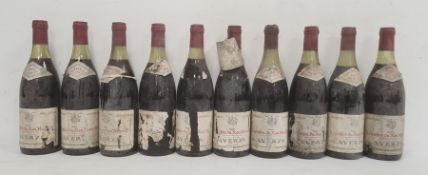 Ten bottles of 1976 Avery Le Prefere du Roi Henri IV (10)  (Provenance - this lot has been stored in