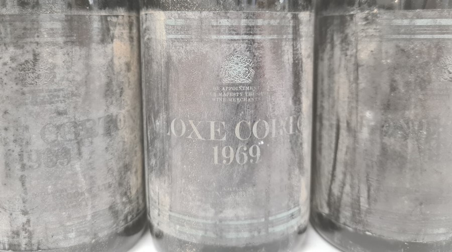 Four bottles of 1969 Aloxe-Corton (labels damaged) (4) (Provenance - this lot has been stored in a - Image 2 of 4