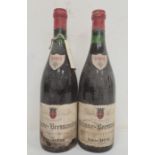 Two bottles of 1964 Beaune Bressandes (labels torn) (2)  (Provenance - this lot has been stored in a