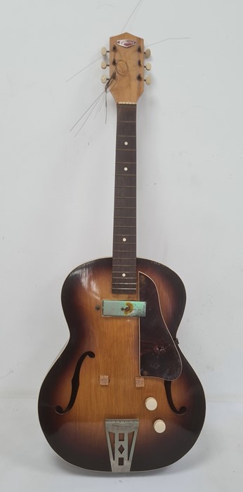 Egmond electro acoustic guitar and a Kapok Brand guitar 1/4 size (2)