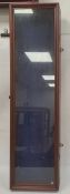 Rectangular glazed display case, 127cm long
