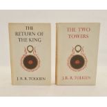 Tolkien, J R R  "The Two Towers, being the second part of the Lord of the Rings", George Allen Unwin