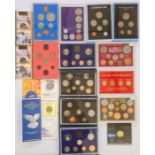 UK proof sets (3) 1972, 1973, 1982 with Brilliant Uncirculated £2, £1 and 50ps (4) proof sets (2)
