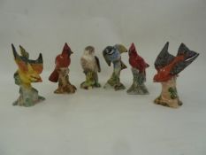 Six Beswick model birds to include 927 x 2, 928 x 2, 929 and 1159 Jay (6)  Part of the Wildfowl
