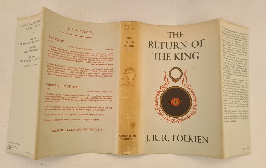 Tolkien, J R R  "The Two Towers, being the second part of the Lord of the Rings", George Allen Unwin - Image 14 of 14