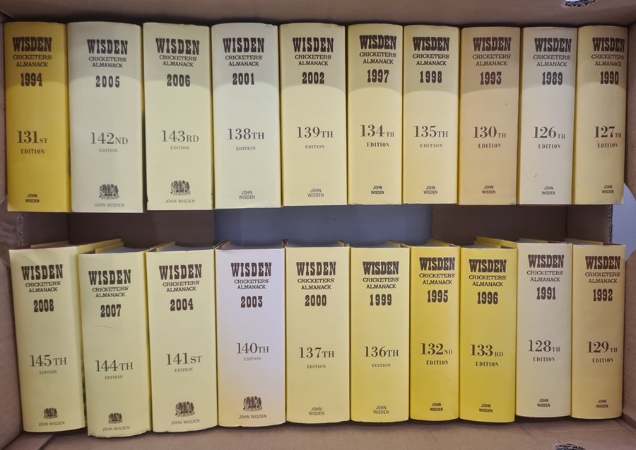 Wisden Cricketers' Almanac - collection to include 1947, '48, '49, '50, '51. '52, '53, '55,'58 - Image 4 of 4
