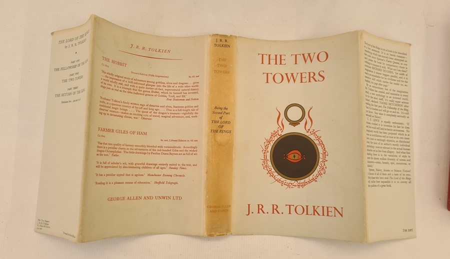 Tolkien, J R R  "The Two Towers, being the second part of the Lord of the Rings", George Allen Unwin - Image 8 of 14