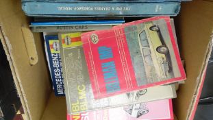 Various car manuals and Owners Handbooks to include Hillman Imp, The Imp and Chamois Workshop