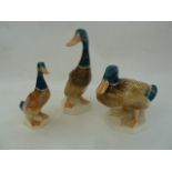 Beswick model mallard 817, another 902 and another 756-1 (3)  Part of the Wildfowl and Wetlands