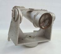 WWII Japanese monocular, steel mount and case, unmarked  Part of the Wildfowl and Wetlands Trust