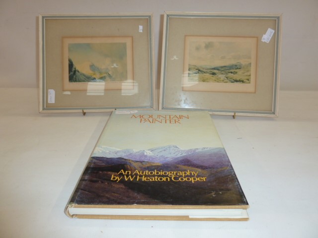 Heaton Cooper W. 'Mountain Painter, an autobiography' Frank Peter Publishing 1984, signed on half