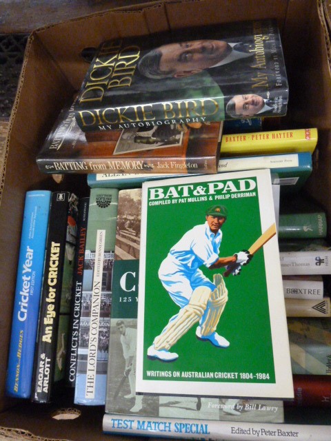 Cricketing interest -Quantity of books  to include Wisden , autobiographies, biographies, playing - Image 2 of 2