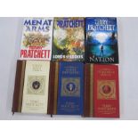 Pratchett, Terry  "Lords and Ladies", London, Gollancz 1992, blue cloth, gilt titles, dj not price