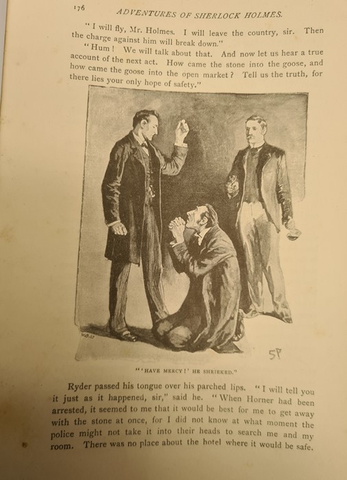 Conan Doyle A. 'The Adventures of Sherlock Holmes' third edition, George Newnes, 1894  The Strand - Image 5 of 11