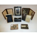 Collectables - vintage fold out mirror, picture frames, Kodak negative albums,  etc.Condition