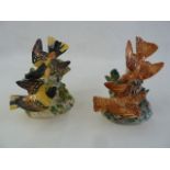 Beswick bird model group 925, two others 926 in different colourways and Beswick model bird of