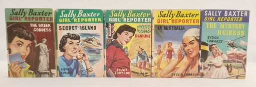 Edwards, Sylvia  "Sally Baxter Girl Reporter - The Mystery Heiress", publ World Distributors,