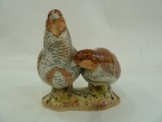 Beswick Grouse group 2064 Part of the Wildfowl and Wetlands Trust Collection