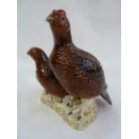 Beswick Grouse group 2063  Part of the Wildfowl and Wetlands Trust Collection