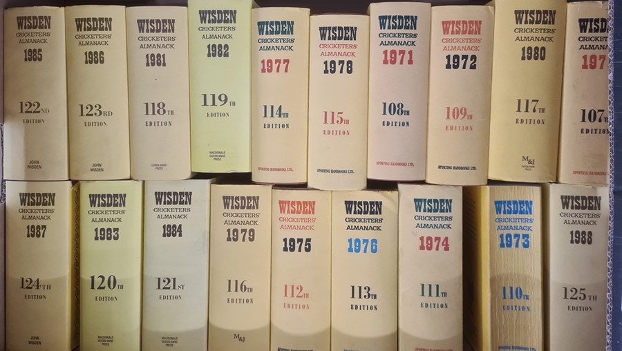 Wisden Cricketers' Almanac - collection to include 1947, '48, '49, '50, '51. '52, '53, '55,'58 - Image 3 of 4