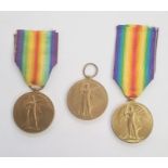 Three Victory medals, The Great War for Civilisation 1914 - 19 awarded to '94307, SPR G W COLLINS