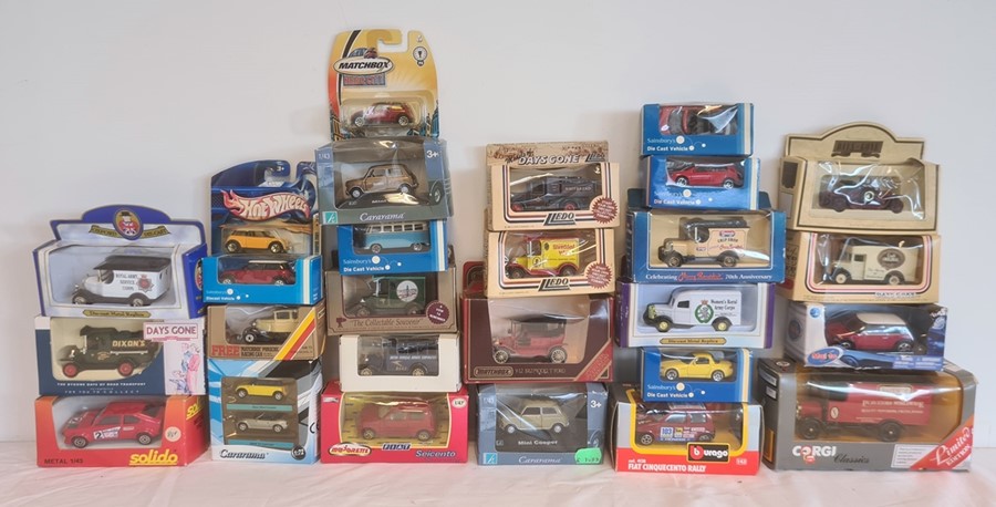 Quantity of model diecast vehicles to include Days Gone, Matchbox, Lledo, Corgi etc, many boxed some - Image 2 of 3