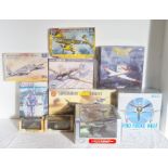 Airfix Supermarine FR46/47, Italeri boxes, World War II series diecast model Spitfire MK.V (1box)