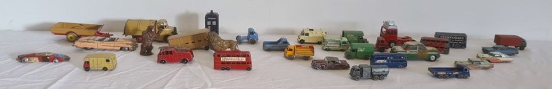 Quantity model vehicles to include Lesney 'London Trolley bus', Dinky Toys 'Cadillac Eldorado',