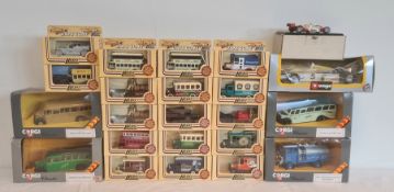 Collection of boxed diecast vehicles, Lledo Days Gone, Corgi (1 box - 23 items)