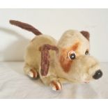 A Japanese Kiyoshimaya toy dog, 24cm long