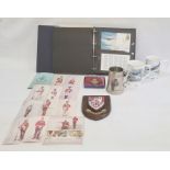 Royal Air Force memorabilia to include Royal Air Force Museum binder filled with first day covers,